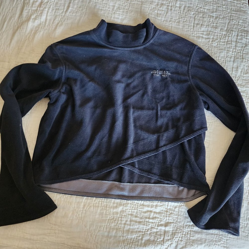 Harley Long Sleeve Pullover Fleece Sweatshirt